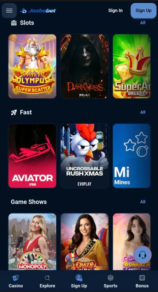 JAZBABET Game