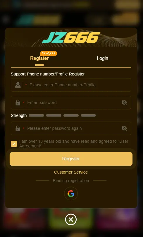 JZ666 Game APK