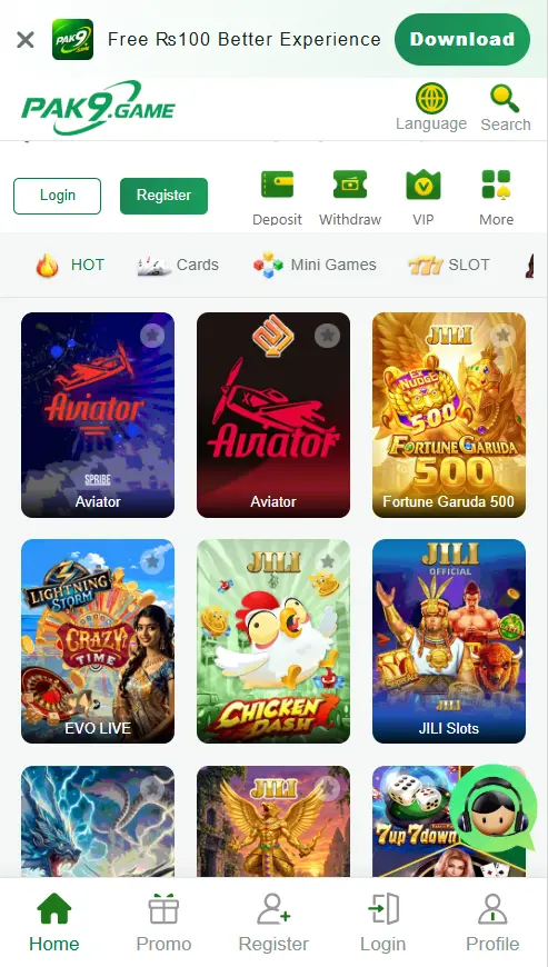 PAK9 Game